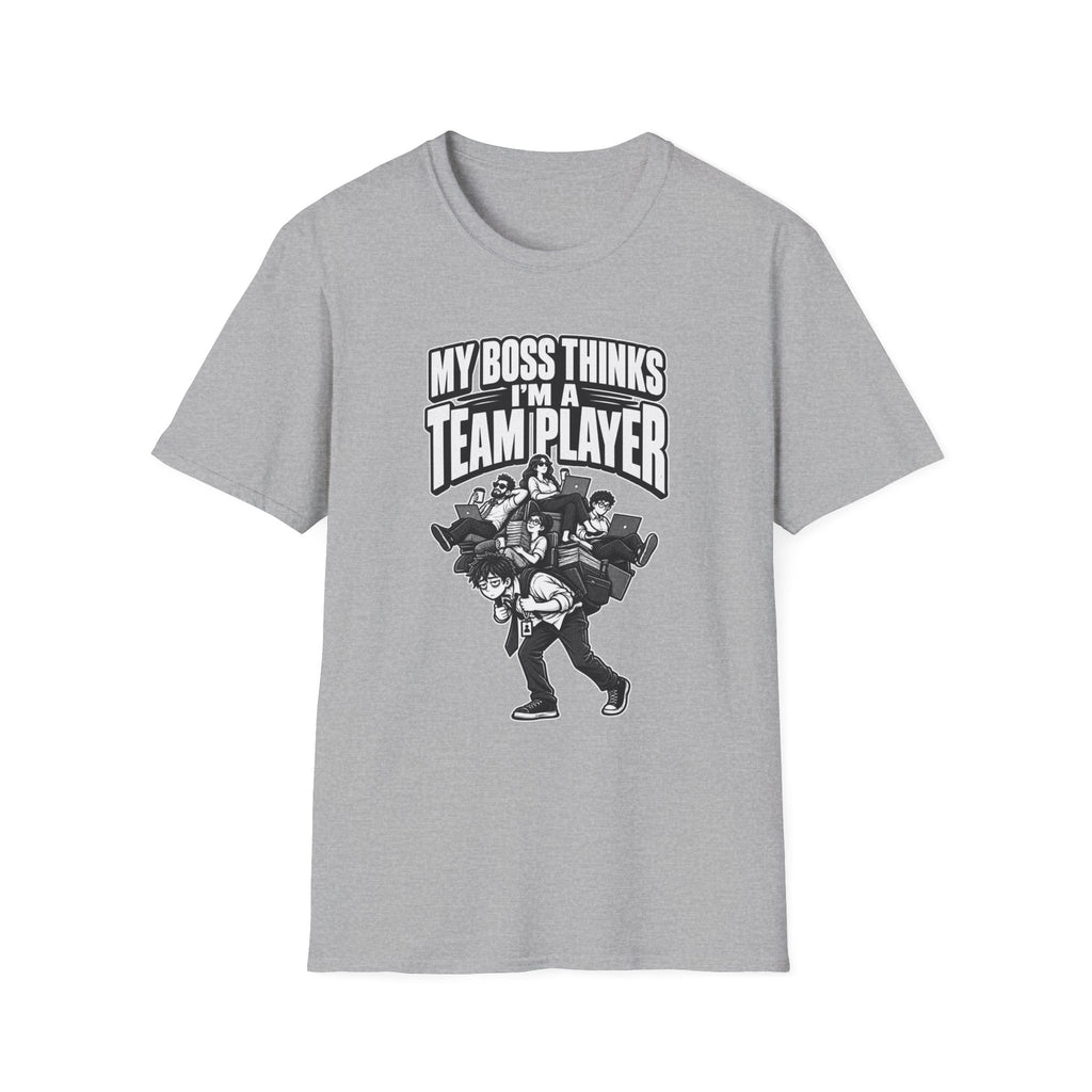 Funny Dark Humor Tshirt — Funny Office Tshirt Dark Humor Graphic Tee Unique Coworker Gift TEAM PLAYER Shirt