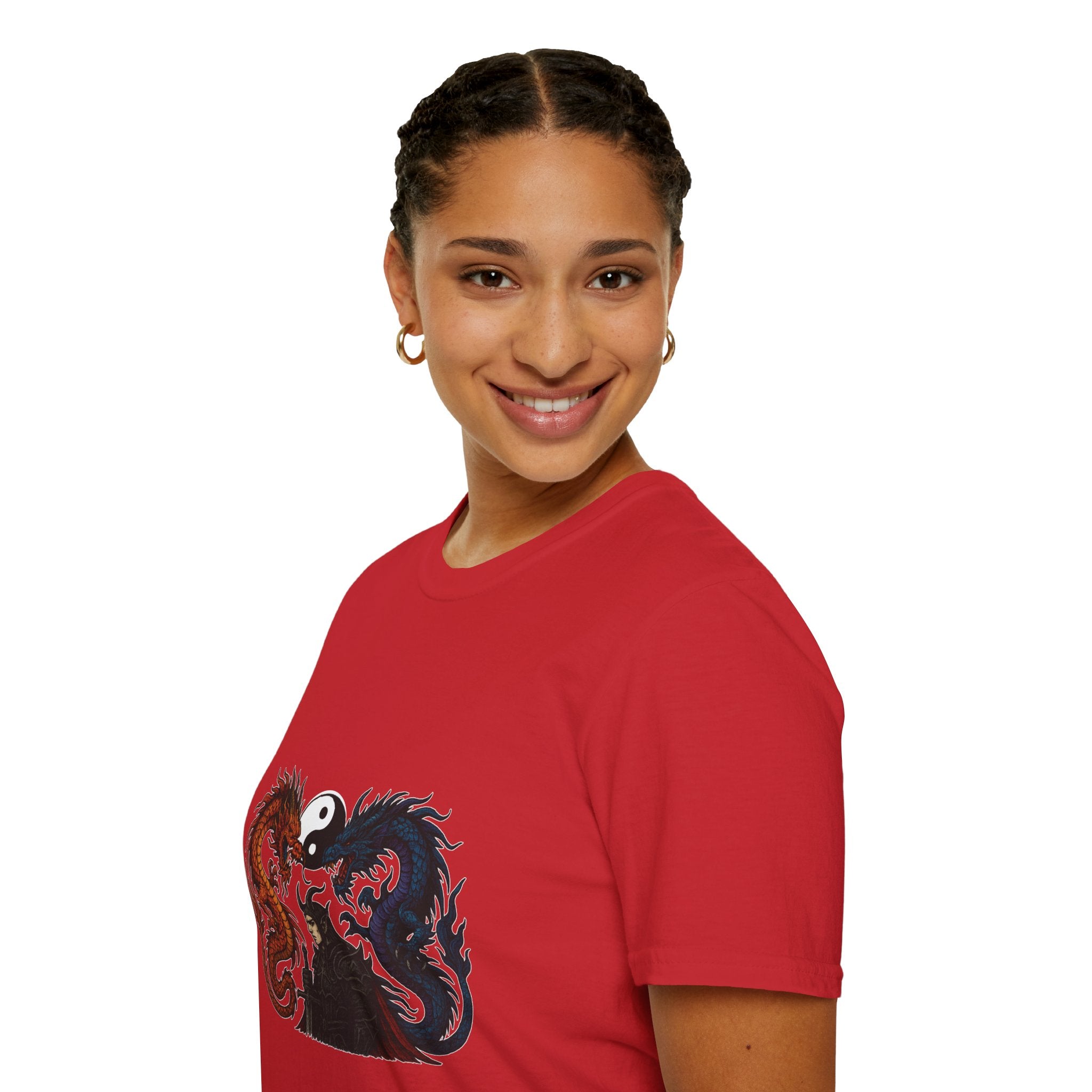 Dragon T-shirt Men Women Graphic Tee Clothing Apparel Chinese Dagon Symbol Gift