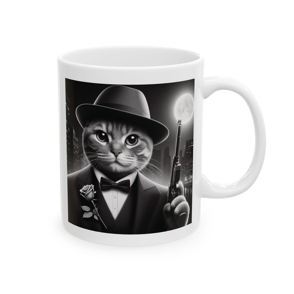 The God Father Mug Cat Mug Coffee Mug Ceramic Mug Cat Funny Gift Cute Milk Cup 11oz