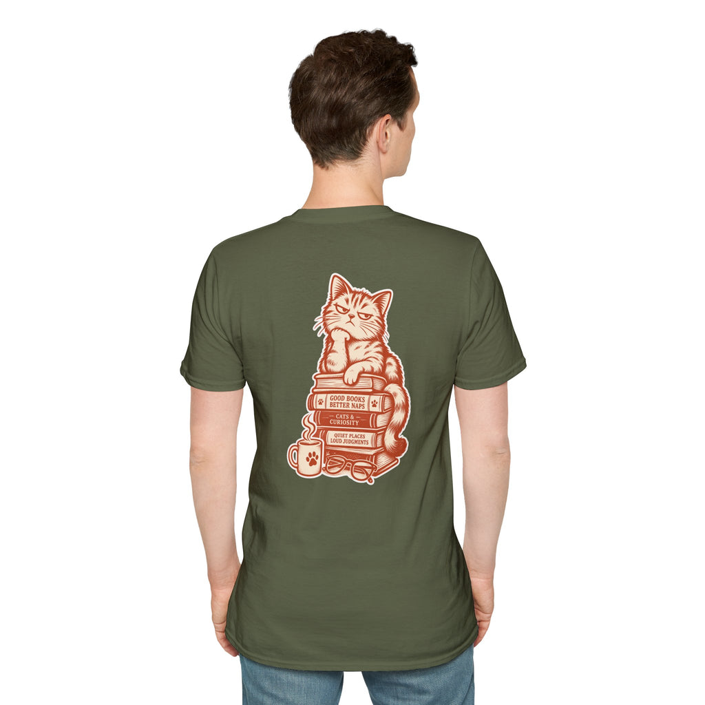 Best Cat Dad Ever Shirt Vintage Trophy Badge Cat Lover Graphic Tee Dark Humor Tee Unique Gift Funny Tshirt