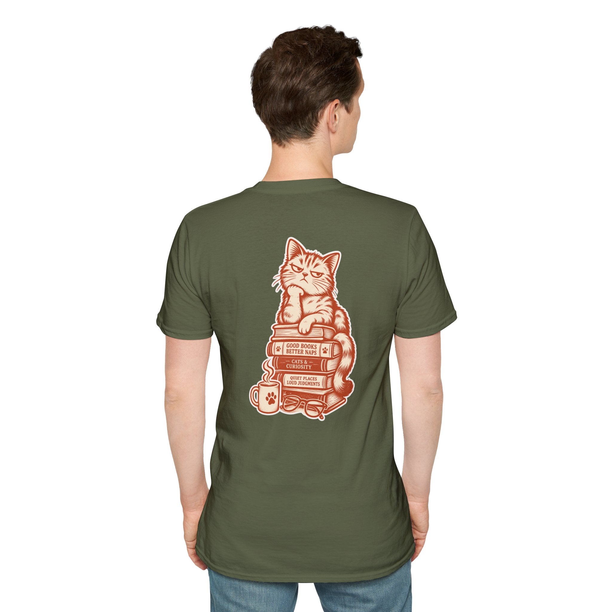 Best Cat Dad Ever Shirt Vintage Trophy Badge Cat Lover Graphic Tee Dark Humor Tee Unique Gift Funny Tshirt