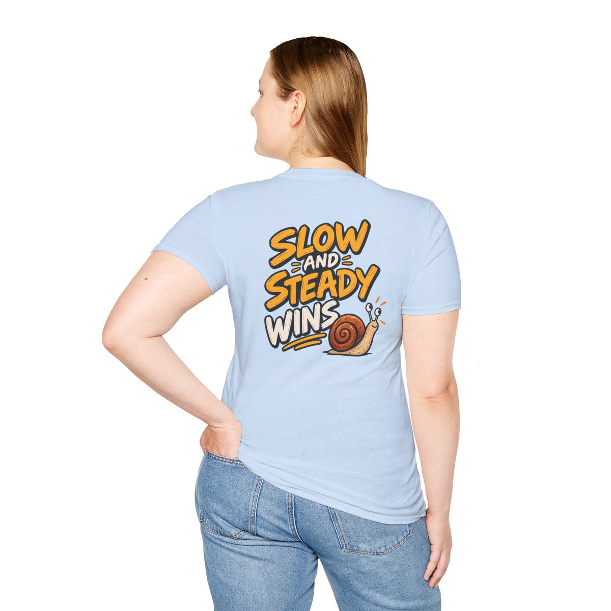 Funny Dark Humor Shirt Slow and Steady wins Funny Office Tee Unique Gift