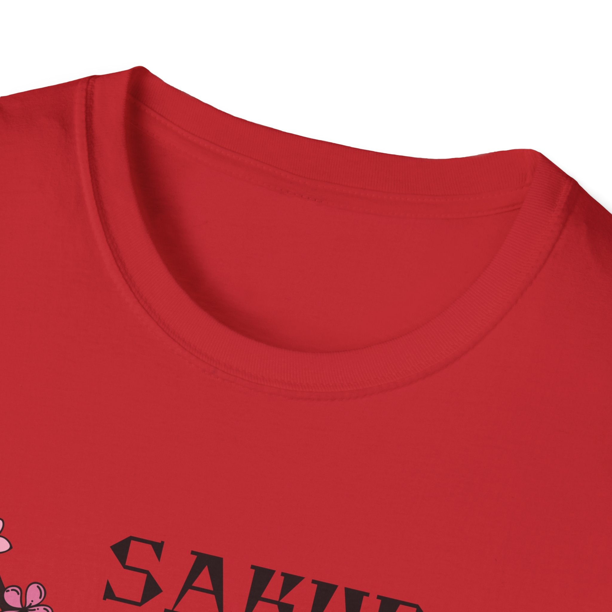 Sakura T-Shirt Japanese Art Shirt Unisex Softstyle Cherry Blossom Flower T-shirt