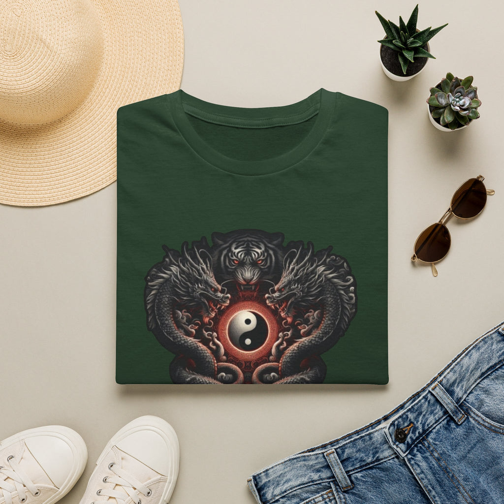 Dragon T-shirt Men Women Graphic Tee Clothing Apparel Chinese Dagon Symbol Gift