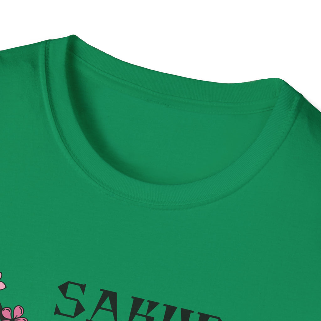 Sakura T-Shirt Japanese Art Shirt Unisex Softstyle Cherry Blossom Flower T-shirt