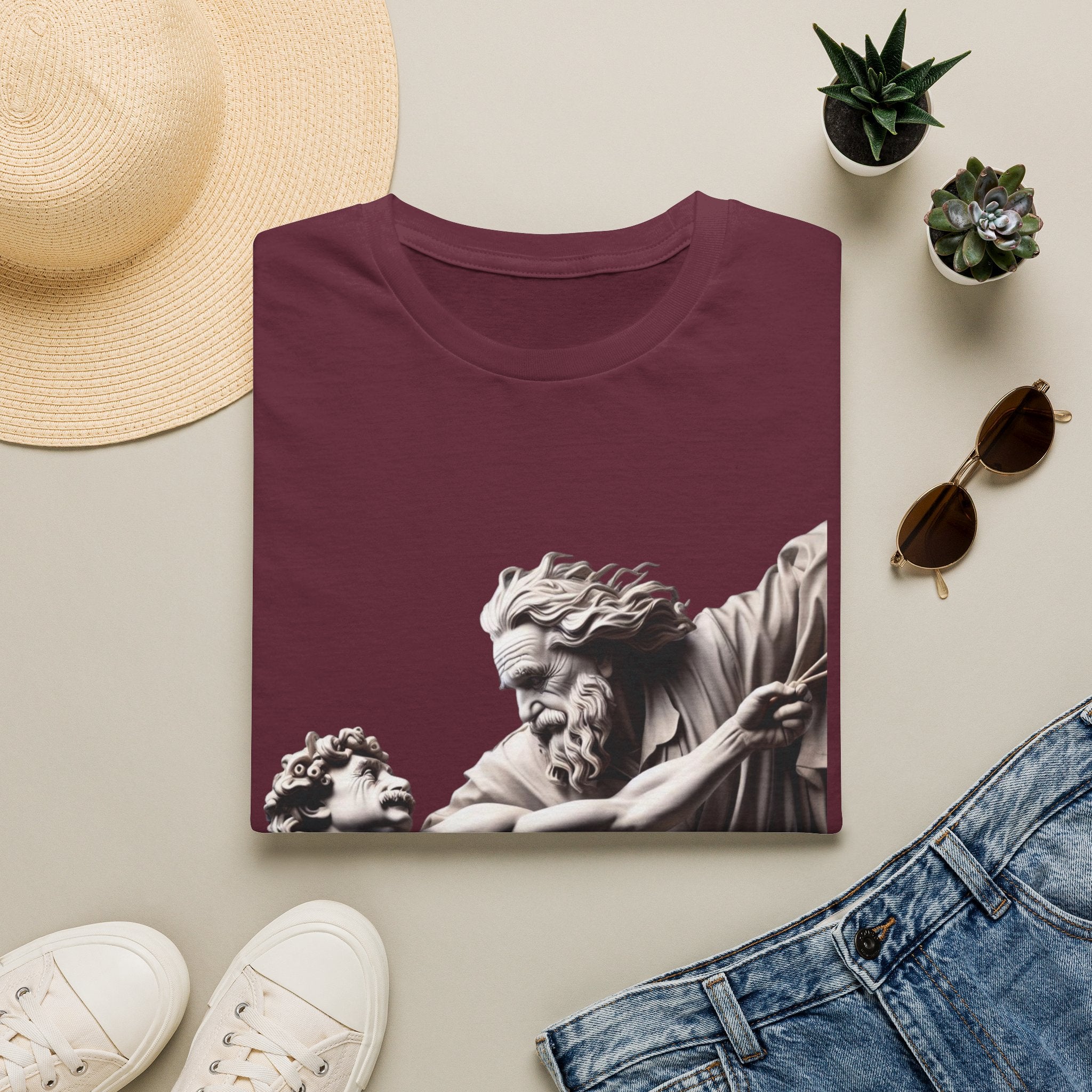 Funny Albert Einstein Unisex Softstyle T-Shirt Unique Gift Cotton T-shirt Art
