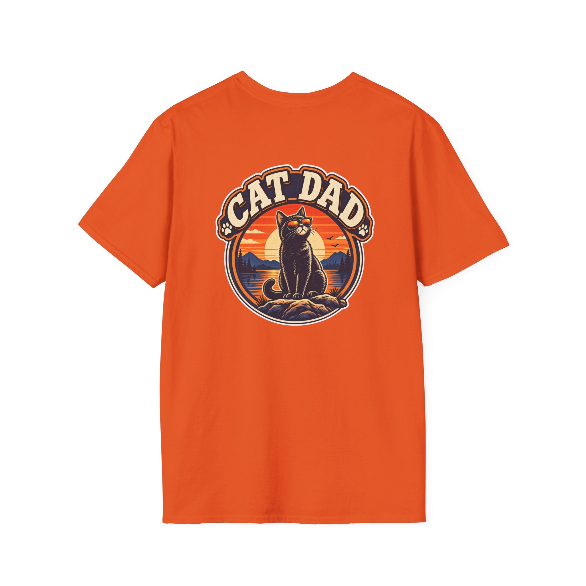 Cat Dad Shirt Pet Lover Tshirt Funny Cat Lover Graphic Tee Dark Humor Tee Unique Gift Funny Tshirt