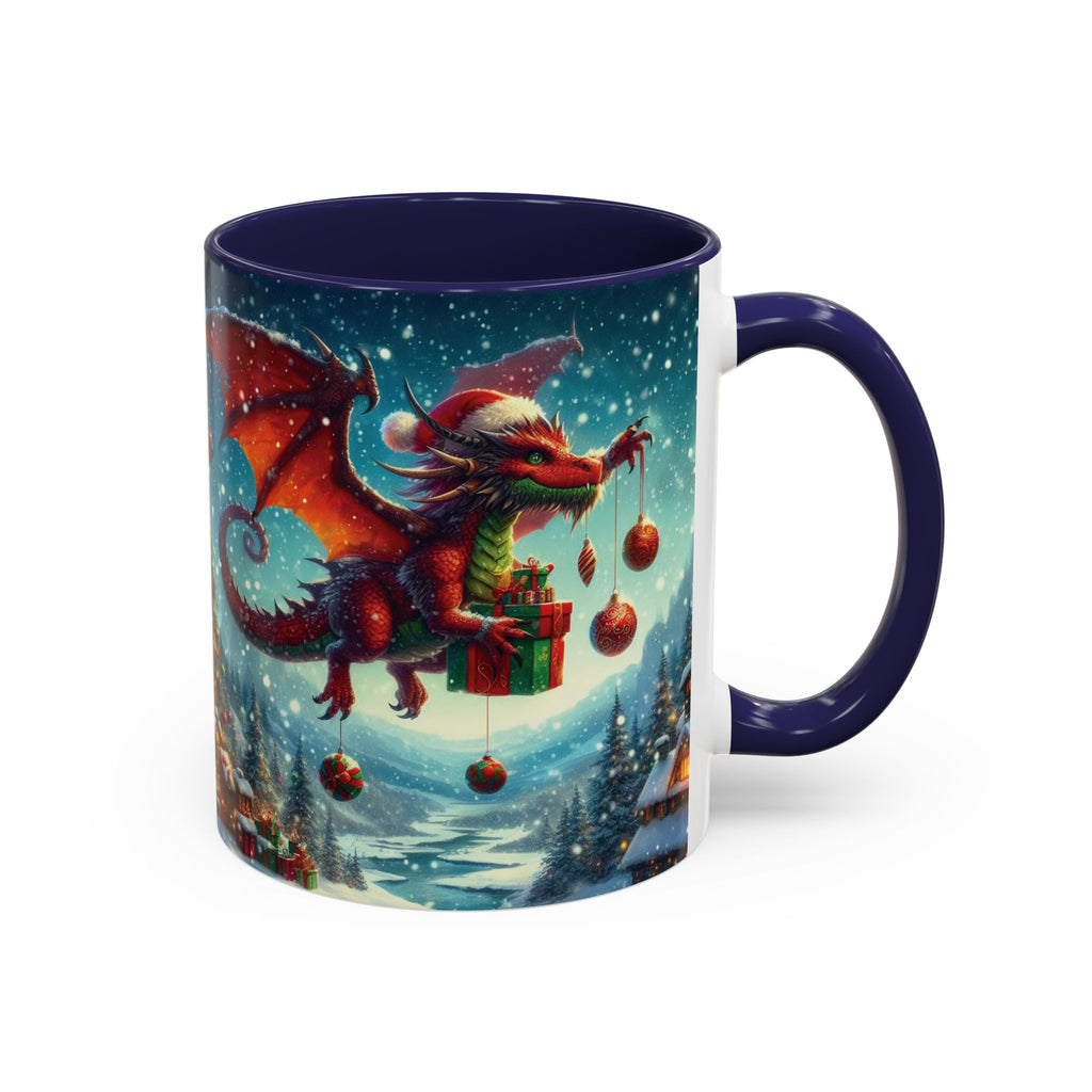 Christmas Mug Dragon Mug Santa Funny Coffee Tea Ceramic Cup New Year 2027 Gift