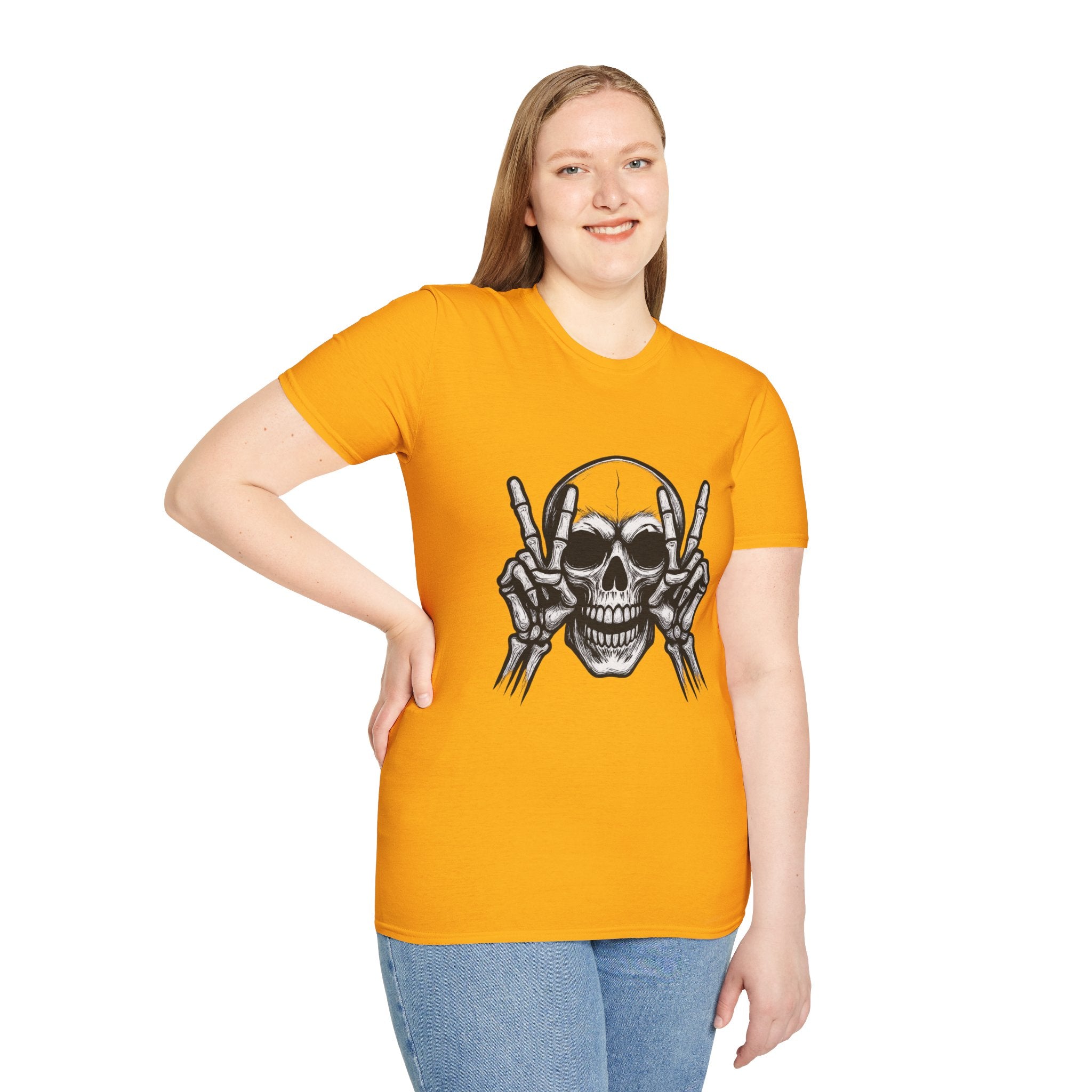 Mens Skull T-shirt Graphic Tees Skeleton Apparel Clothing Skulls Accessories Best Gift