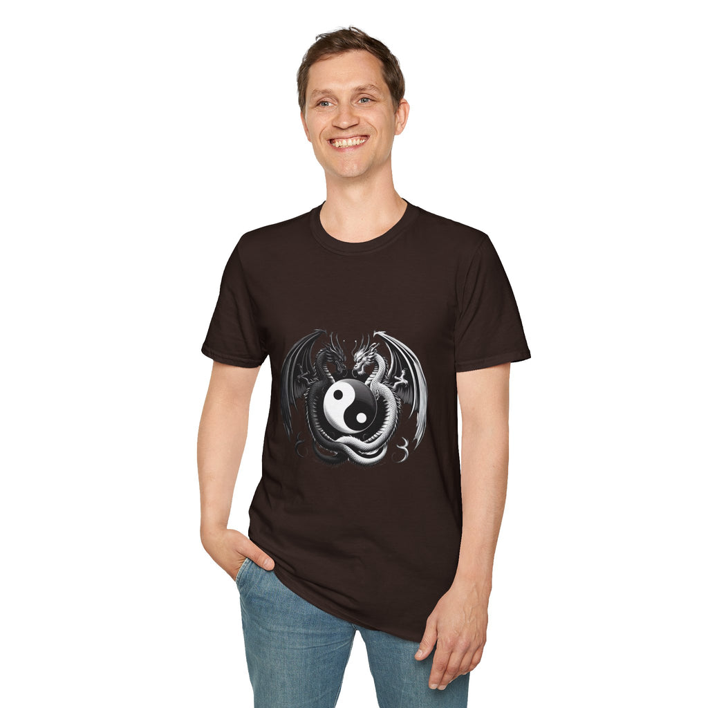 Dragon T-shirt Men Women Graphic Tee Clothing Apparel Chinese Dagon Symbol Gift