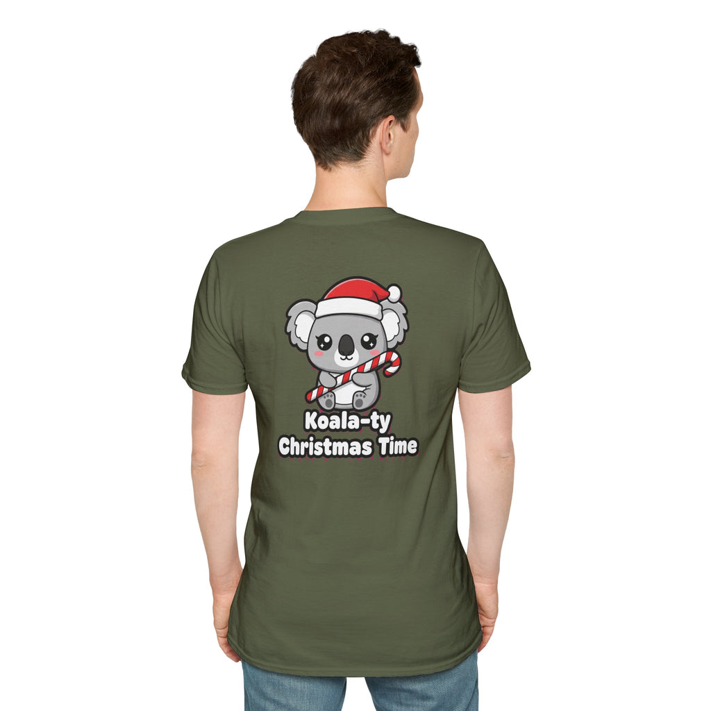 Cute Christmas Shirt Koalaty Christmas Time Funny Animal Unisex Softstyle Tee Christmas Gift
