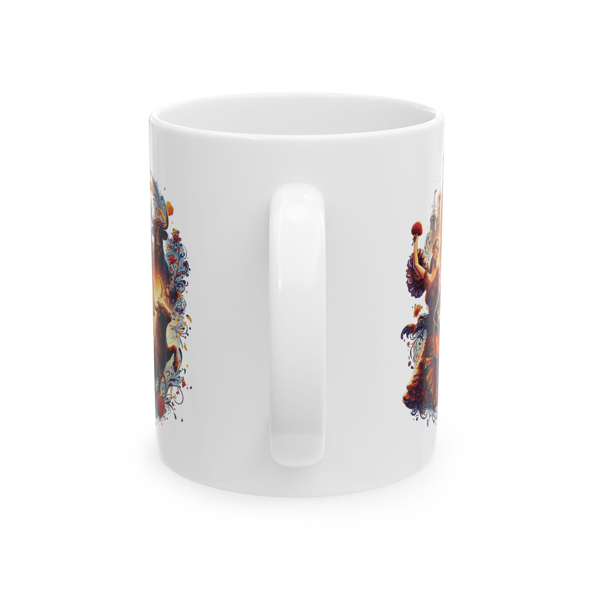 Spain Mug Cultural Attributes Tea Coffee Cup Ceramic Mug Unique Gift Tourist New 11oz