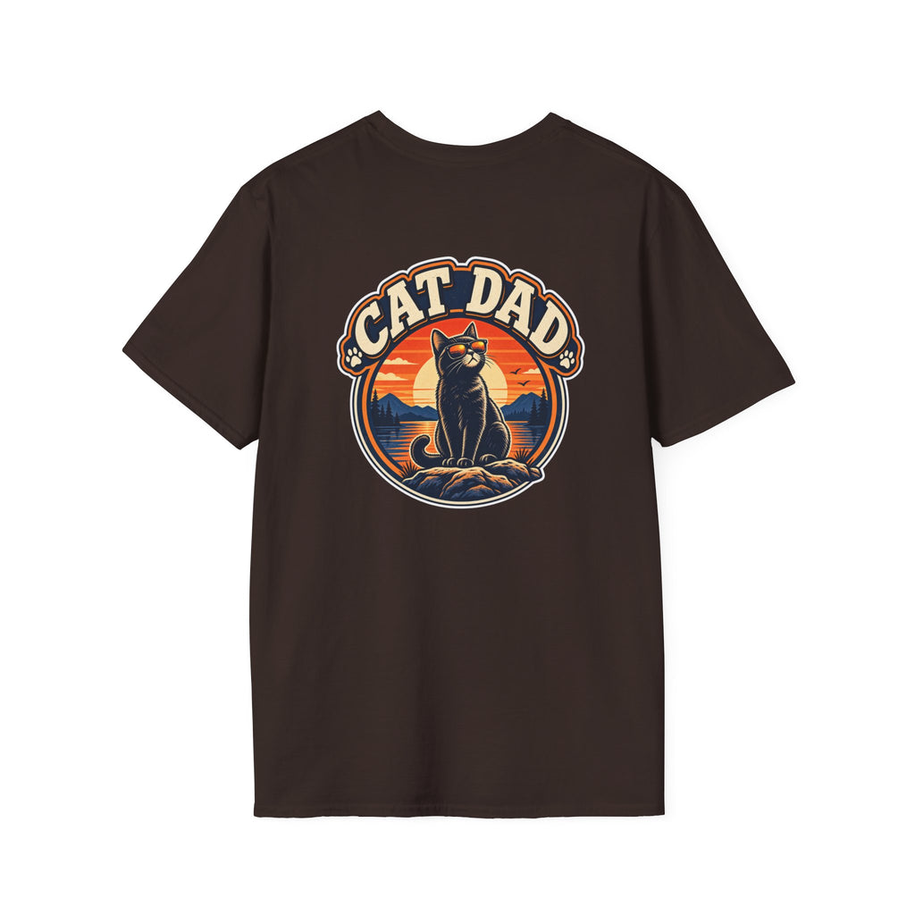 Cat Dad Shirt Pet Lover Tshirt Funny Cat Lover Graphic Tee Dark Humor Tee Unique Gift Funny Tshirt