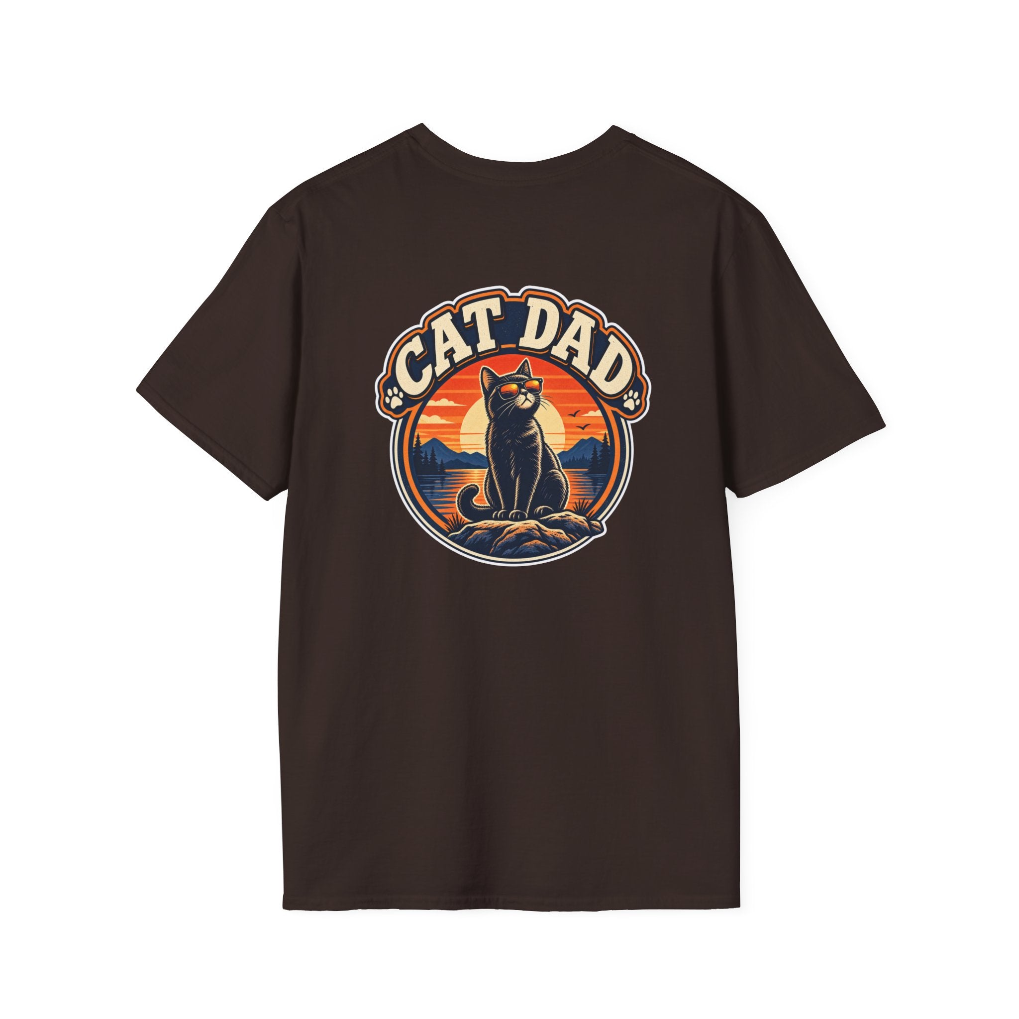 Cat Dad Shirt Pet Lover Tshirt Funny Cat Lover Graphic Tee Dark Humor Tee Unique Gift Funny Tshirt