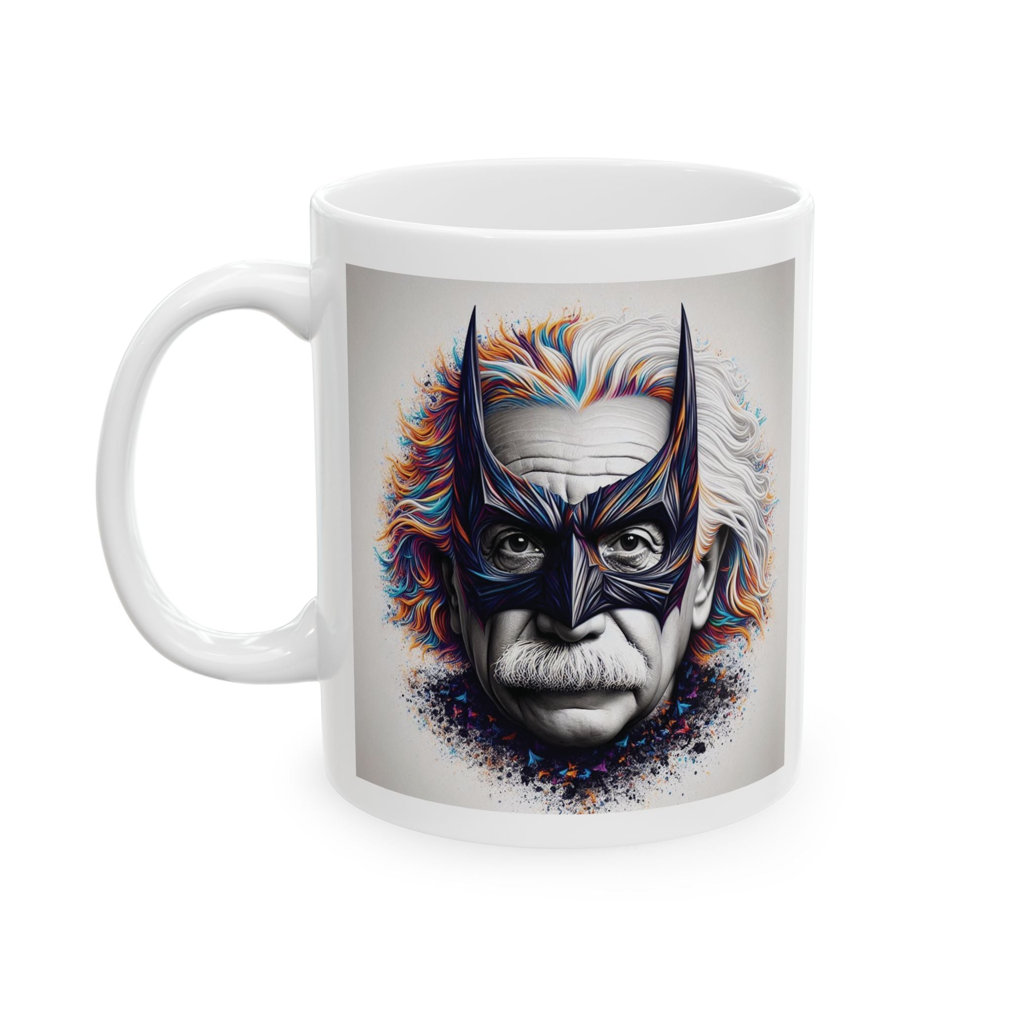 Funny Albert Einstein Mug Mask Mug Coffee Cup Tea Unique Gift Father Day 11oz