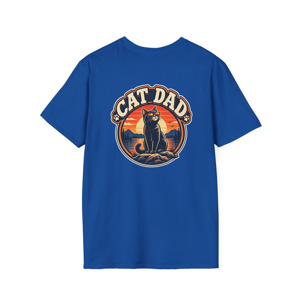 Cat Dad Shirt Pet Lover Tshirt Funny Cat Lover Graphic Tee Dark Humor Tee Unique Gift Funny Tshirt