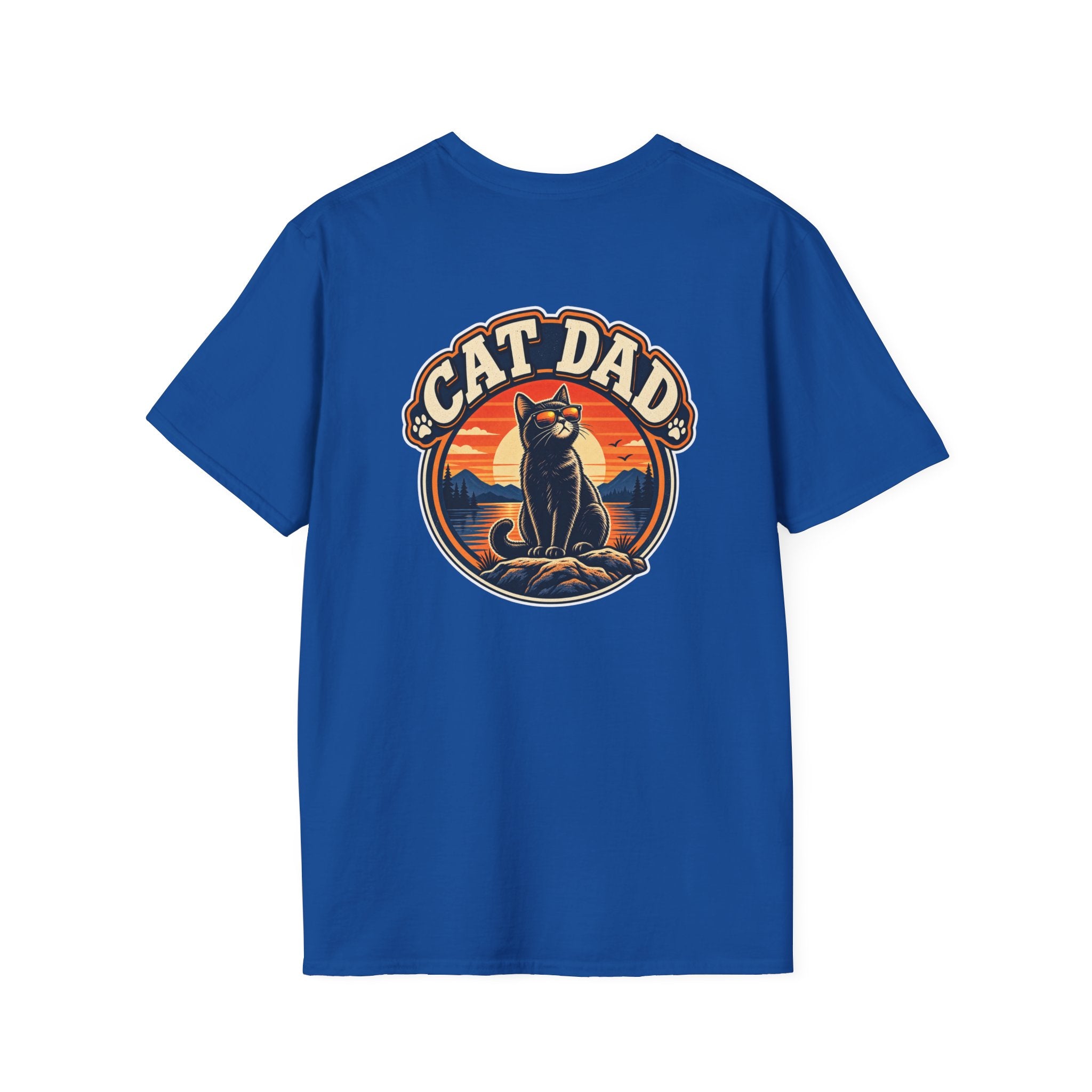 Cat Dad Shirt Pet Lover Tshirt Funny Cat Lover Graphic Tee Dark Humor Tee Unique Gift Funny Tshirt