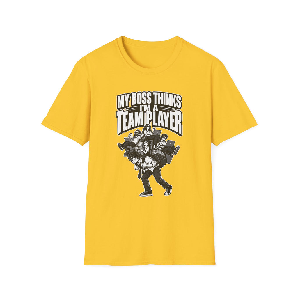 Funny Dark Humor Tshirt — Funny Office Tshirt Dark Humor Graphic Tee Unique Coworker Gift TEAM PLAYER Shirt