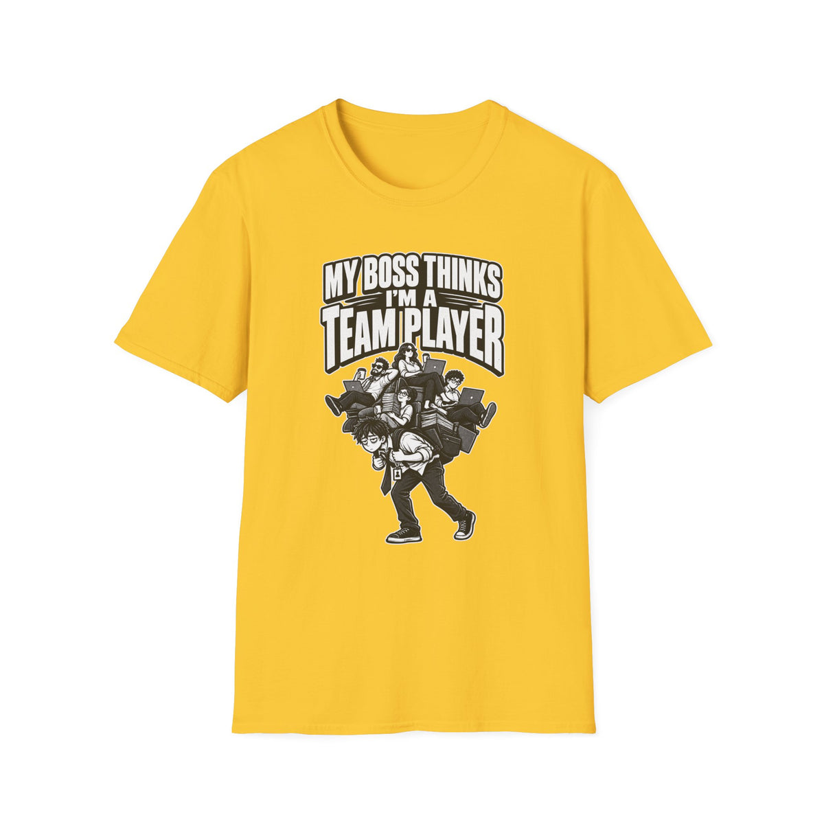 Funny Dark Humor Tshirt — Funny Office Tshirt Dark Humor Graphic Tee Unique Coworker Gift TEAM PLAYER Shirt