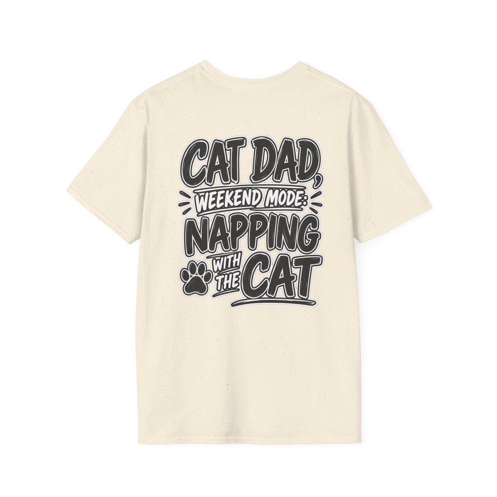 Cat Dad Shirt Pet Lover Tshirt Funny Cat Lover Graphic Tee Dark Humor Tee Unique Gift Funny Tshirt