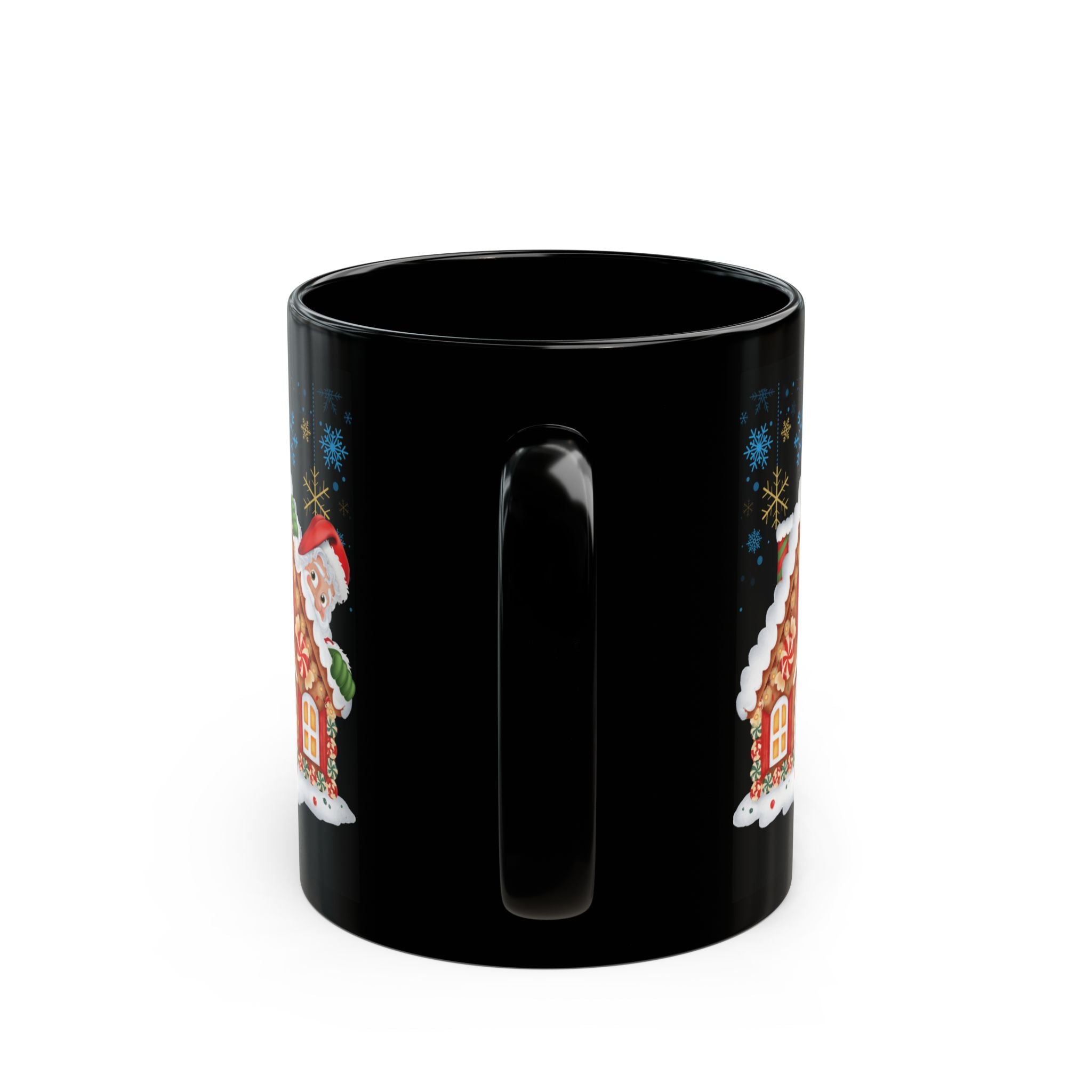 Funny Santa Claus Merry Christmas Mug Unique Mug Cute Gift Black Coffee Cup 11oz