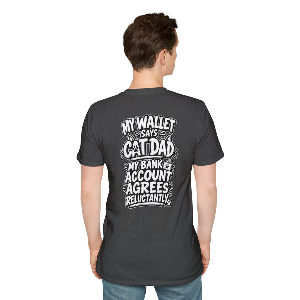 Cat Dad Shirt Pet Lover Tshirt Funny Cat Lover Graphic Tee Dark Humor Tee Unique Gift Funny Tshirt