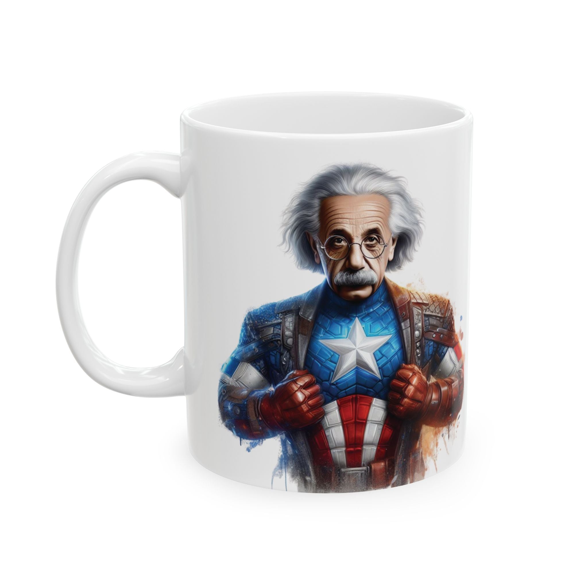 Funny Albert Einstein Mug Art Coffee Tea Cup Ceramic Mug Cute Gift Kids 11oz