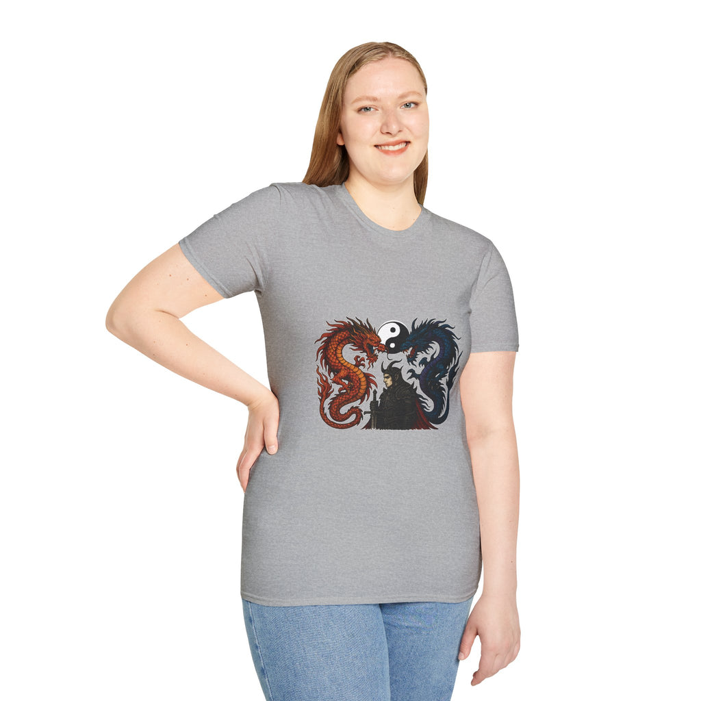 Dragon T-shirt Men Women Graphic Tee Clothing Apparel Chinese Dagon Symbol Gift