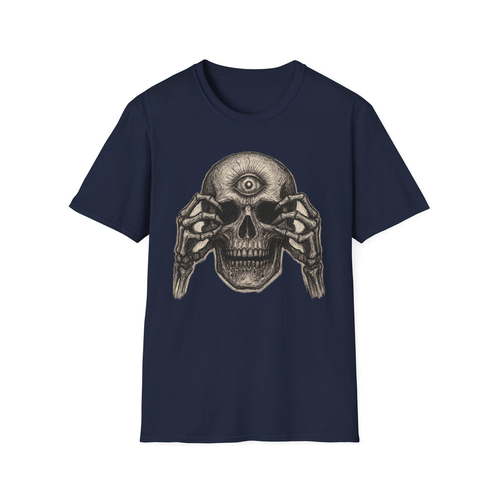 Mens Skull T-shirt Graphic Tees Skeleton Apparel Clothing Skulls Accessories Best Gift