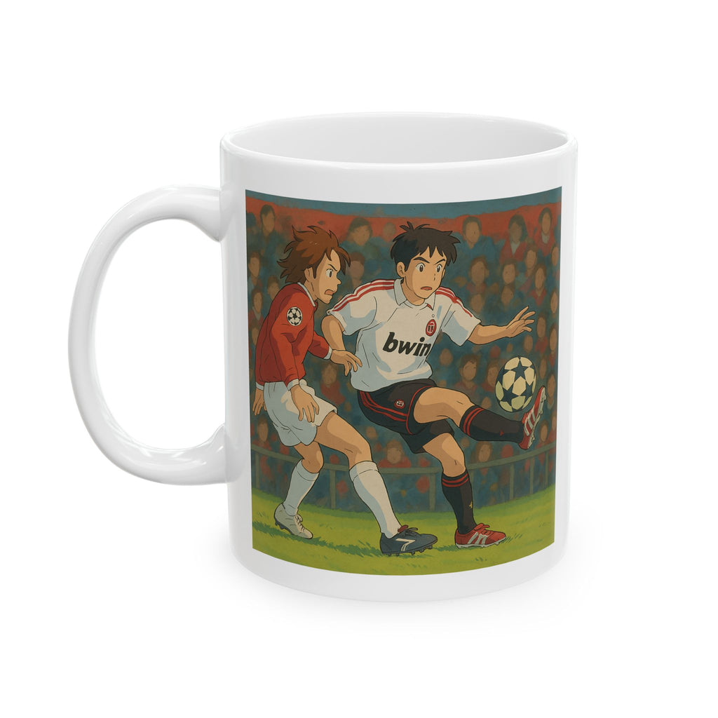 Iconic Football Masterpiece Legendary Soccer Ceramic Mug Coffee Cup Tea Mug 11oz