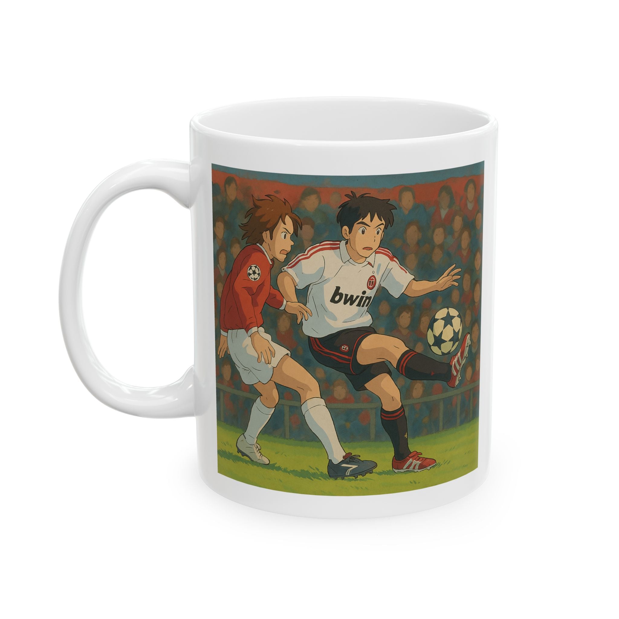 Iconic Football Masterpiece Legendary Soccer Ceramic Mug Coffee Cup Tea Mug 11oz