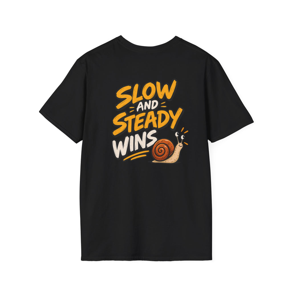 Funny Dark Humor Shirt Slow and Steady wins Funny Office Tee Unique Gift