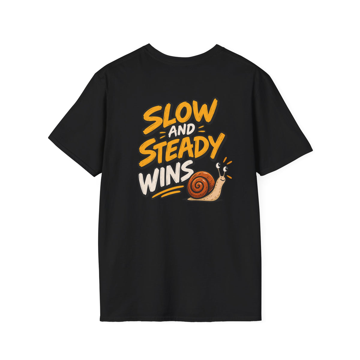 Funny Dark Humor Shirt Slow and Steady wins Funny Office Tee Unique Gift