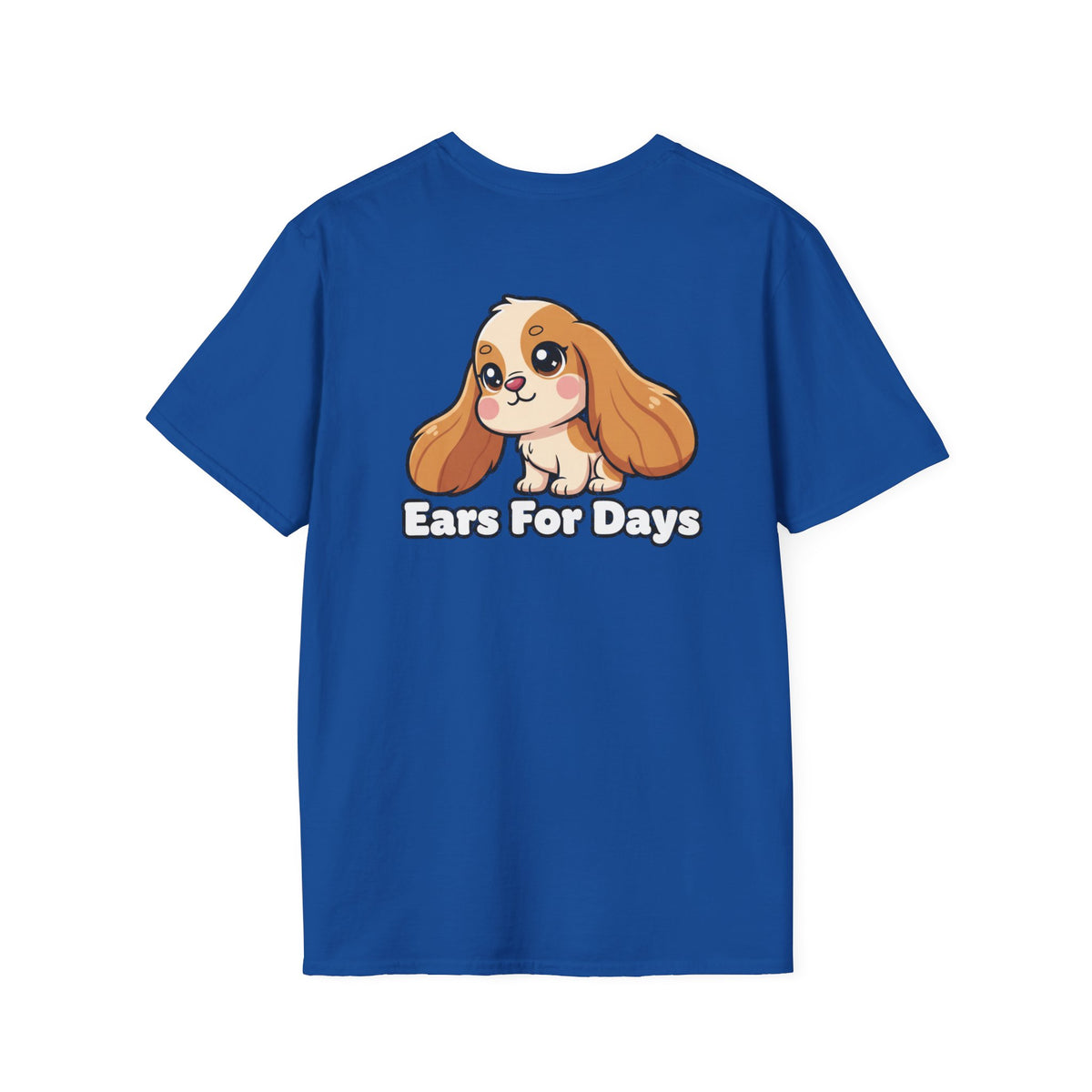 Cute Cocker Spaniel Shirt Ears For Days Funny Dog Lover Unisex Softstyle Tee Gift
