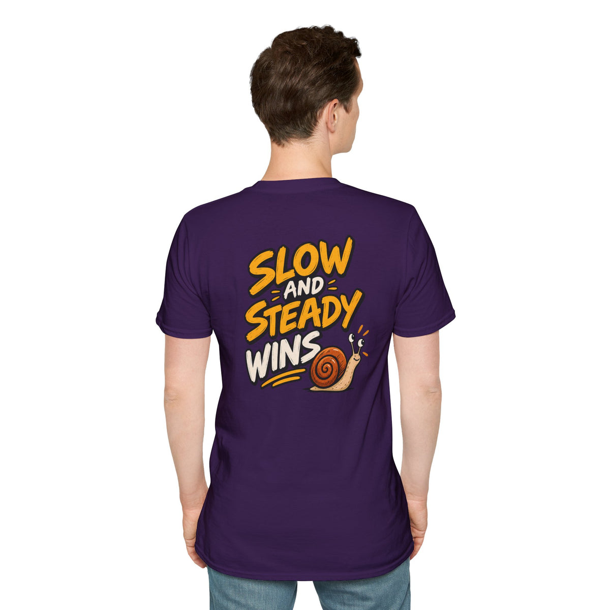 Funny Dark Humor Shirt Slow and Steady wins Funny Office Tee Unique Gift