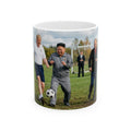 Funny Donald Trump Mug Kim Putin Ceramic Coffee Cup Tea Mug Football Gift Soccer