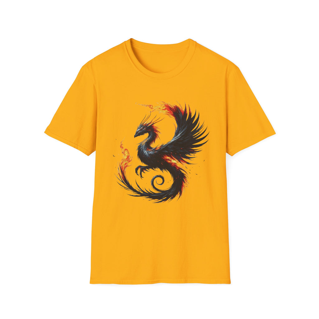 Dragon T-shirt Mens Graphic Tee Clothing Apparel Chinese Symbol Unisex Softstyle Unique Tshirt Best Gift