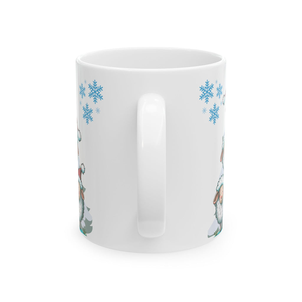 Christmas Mug Sheep Best Gift Holiday Festive Cup Coffee Christmas Gift Cute Mug