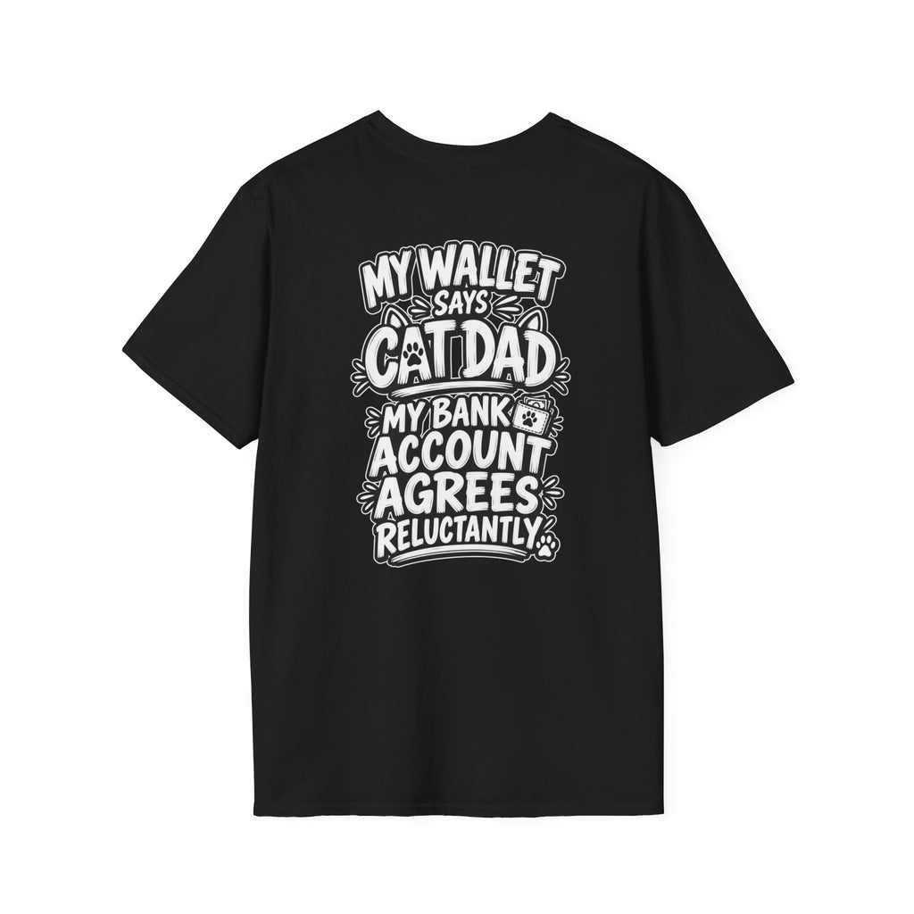 Cat Dad Shirt Pet Lover Tshirt Funny Cat Lover Graphic Tee Dark Humor Tee Unique Gift Funny Tshirt