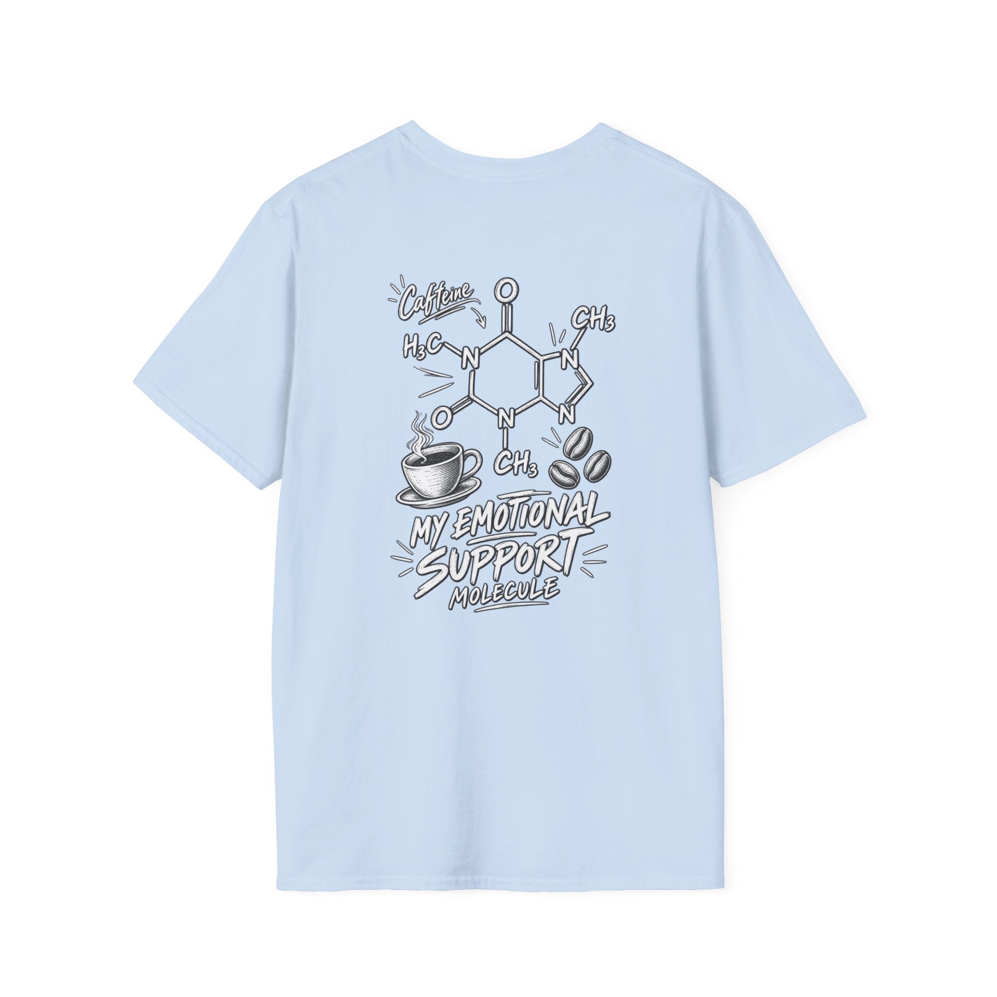 Copy of Funny Caffeine and Chaos Shirt Coffee Lover Graphic Tee Dark Humor Tshirt Funny Office Tshirt