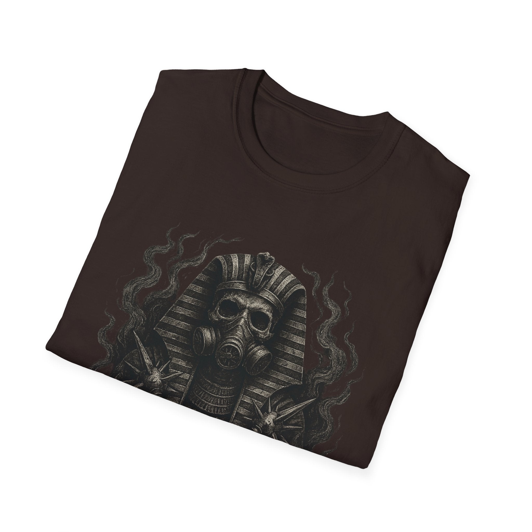 Vintage Mens T-shirts Egyptian Skull Graphic Tees Men Pharaoh Unisex Clothing Best Gift