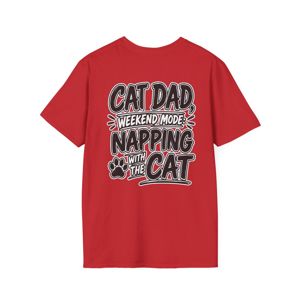 Cat Dad Shirt Pet Lover Tshirt Funny Cat Lover Graphic Tee Dark Humor Tee Unique Gift Funny Tshirt