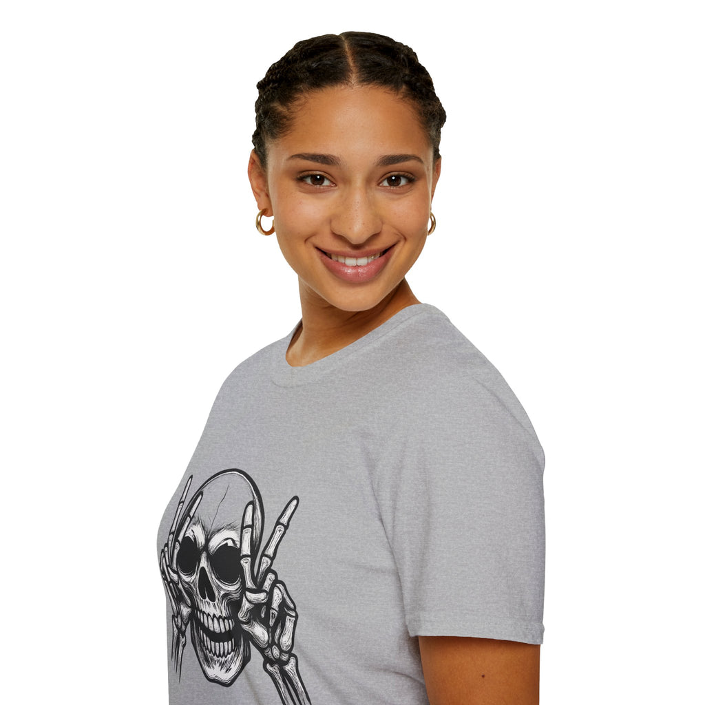 Mens Skull T-shirt Graphic Tees Skeleton Apparel Clothing Skulls Accessories Best Gift