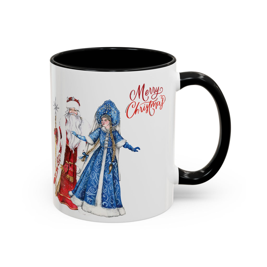 Christmas Mug Funny Santa Claus Mug Snow Maiden Unique Russian Cute Coffee Cup Best Gift for New Year 11oz 2027