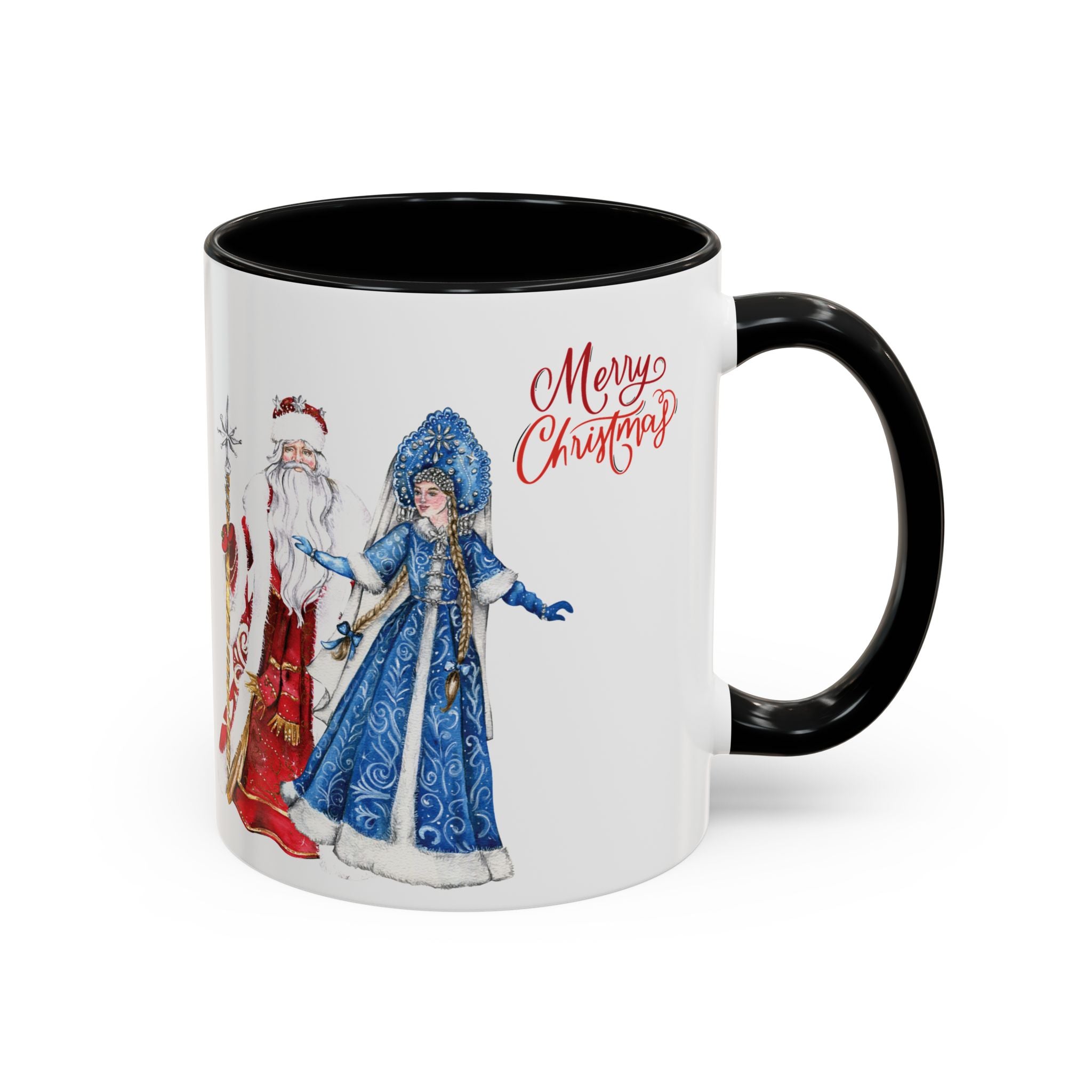 Christmas Mug Funny Santa Claus Mug Snow Maiden Unique Russian Cute Coffee Cup Best Gift for New Year 11oz 2027