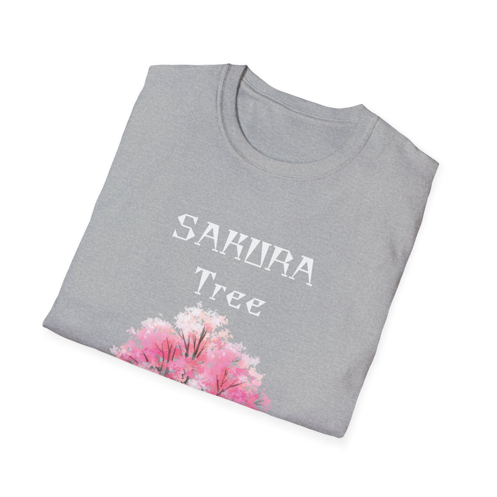 Sakura T-Shirt Japanese Art Shirt Unisex Softstyle Cherry Blossom Flower T-shirt