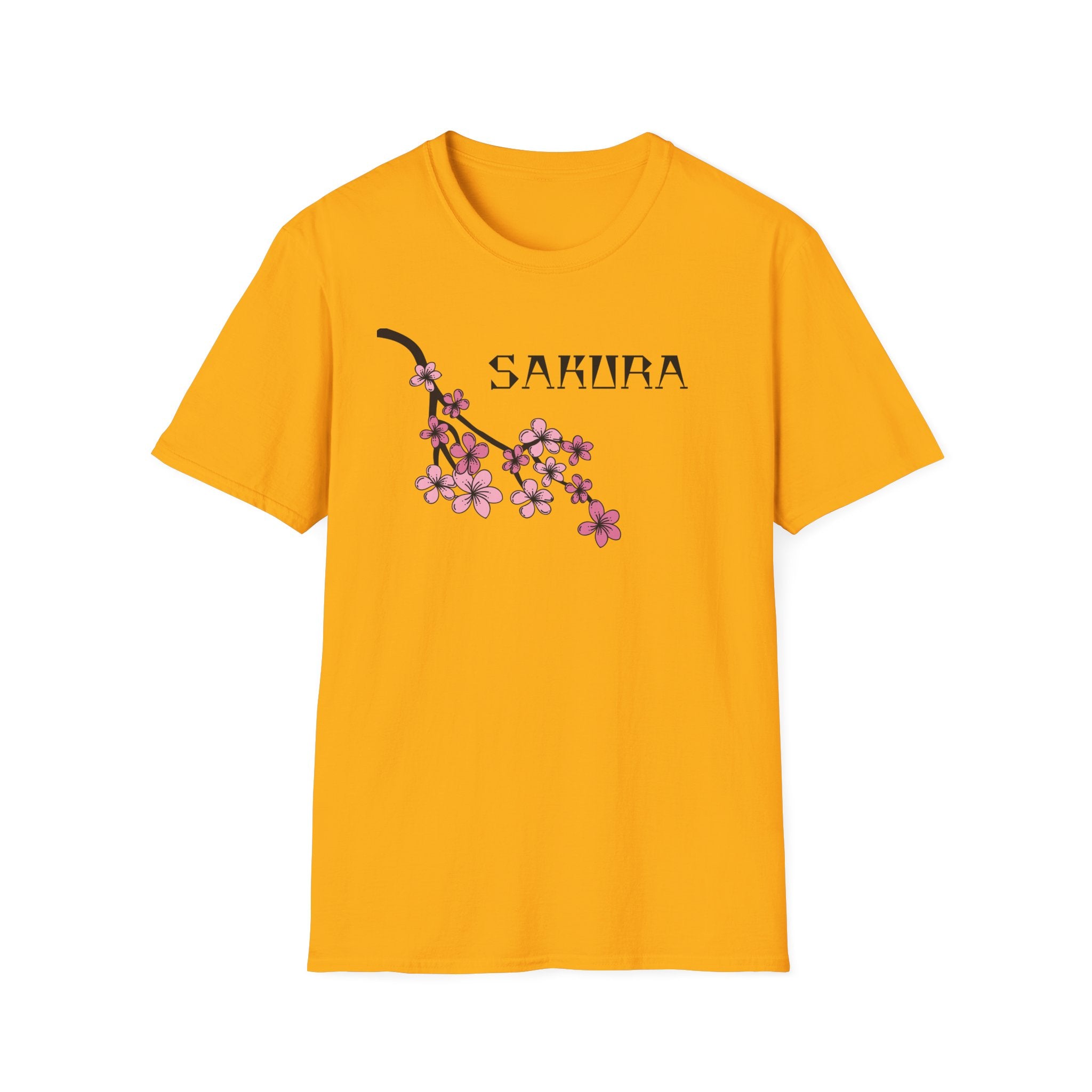 Sakura T-Shirt Japanese Art Shirt Unisex Softstyle Cherry Blossom Flower T-shirt