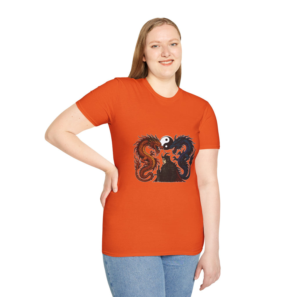 Dragon T-shirt Men Women Graphic Tee Clothing Apparel Chinese Dagon Symbol Gift