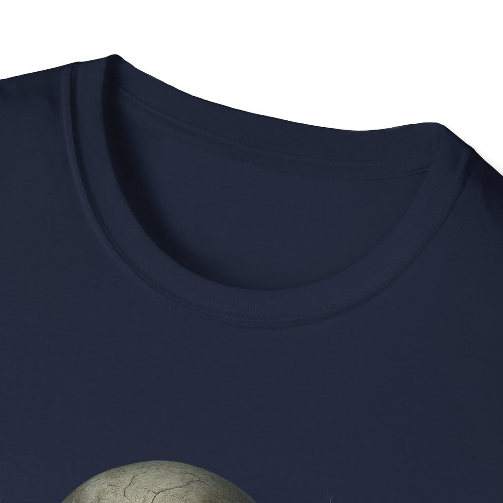 Funny Mens Electric Skull T-Shirt Classic Short Sleeve Shirt Apparel Clothing