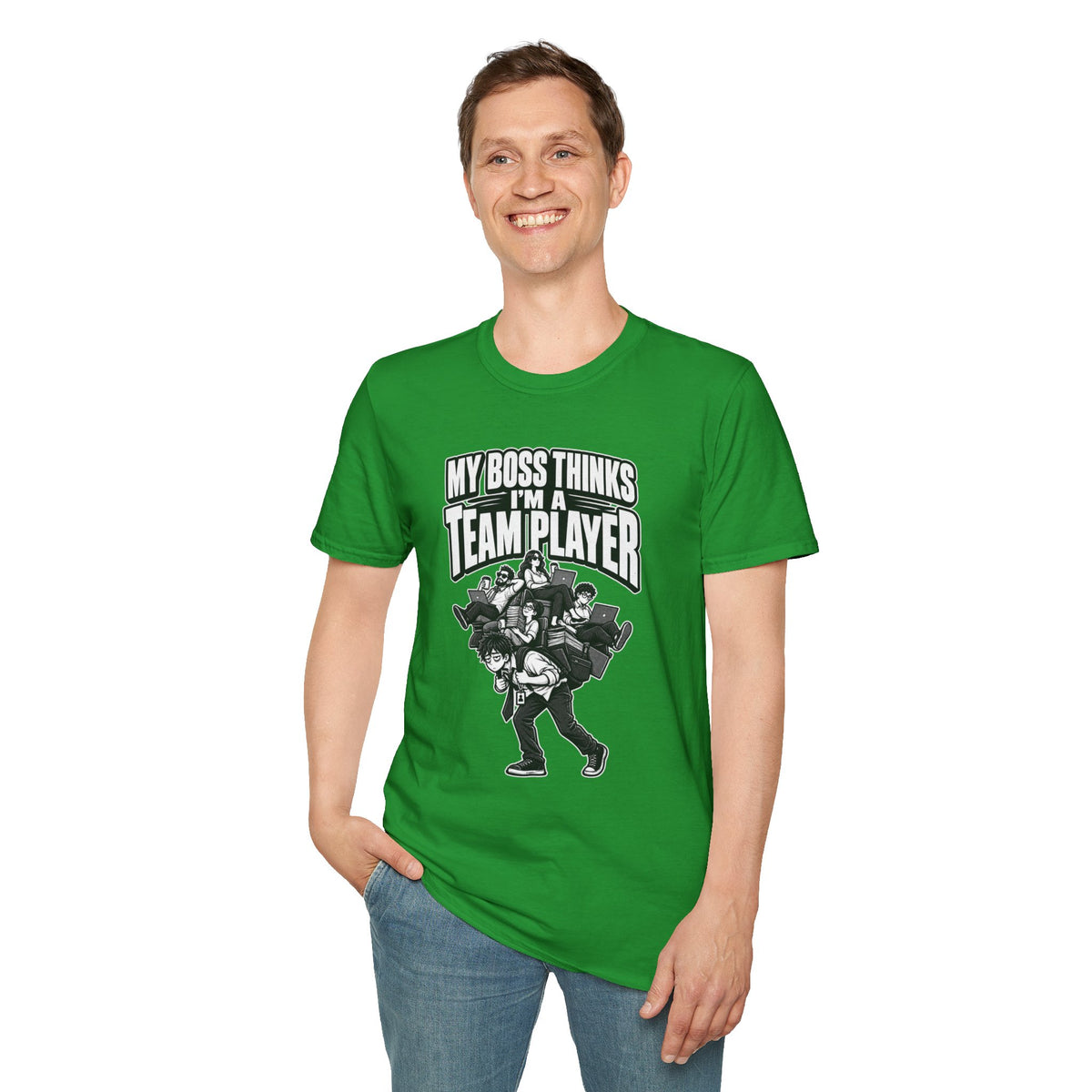 Funny Dark Humor Tshirt — Funny Office Tshirt Dark Humor Graphic Tee Unique Coworker Gift TEAM PLAYER Shirt